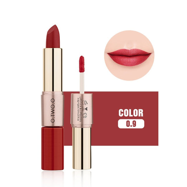 NEW 12 Colors Lips Makeup Lipstick  Lip Gloss Long Lasting