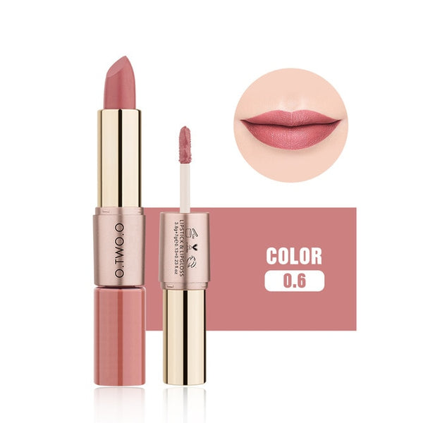 Lips Makeup Lipstick Lip Gloss Long Lasting 12 Colors