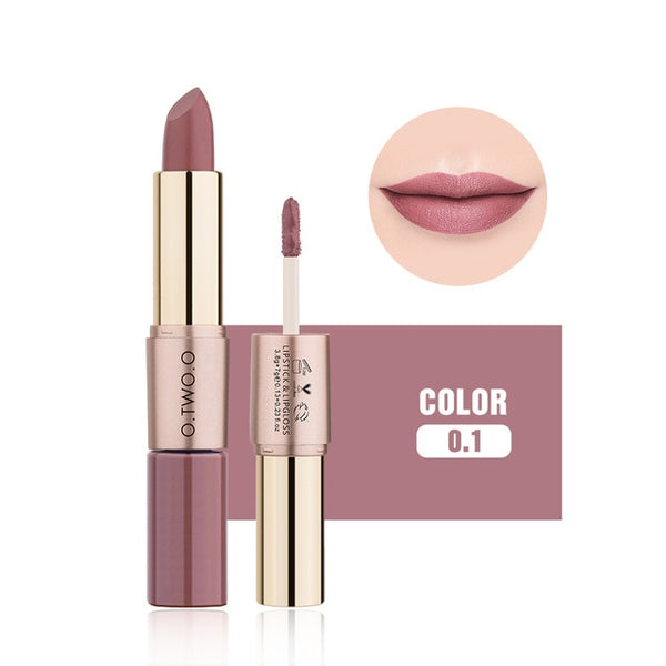 NEW 12 Colors Lips Makeup Lipstick  Lip Gloss Long Lasting