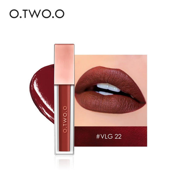 O.TWO.O 15 Colors Waterproof Matte Liquid Lipstick Moisturizer Smooth Lip Stick Long Lasting Lip Gloss Cosmetic Beauty Makeup
