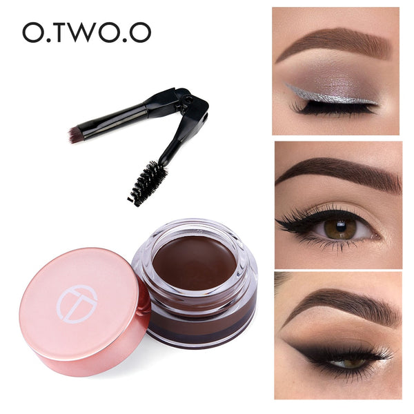 New Arrival Eyebrow Gel 6 Colors 3D Natural Brown Eye Brow Shade Make Up Profesional