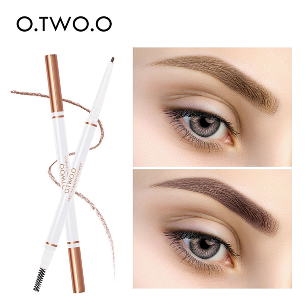 Eyebrow Pencil Waterproof Natural Long Lasting Ultra Fine 1.5mm Eye Brow Tint Cosmetics Brown Color Brows Make Up