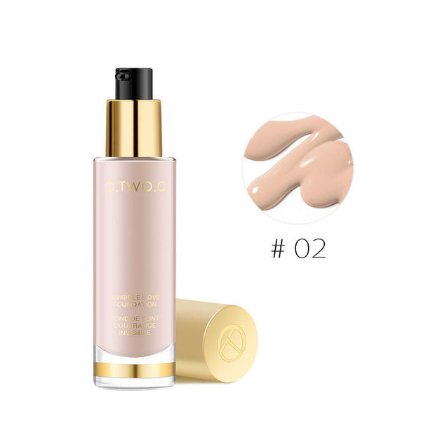HIGH QUALITY Liquid Foundation Invisible Full Coverage Make Up Concealer Whitening Moisturizer Waterproof 30ml