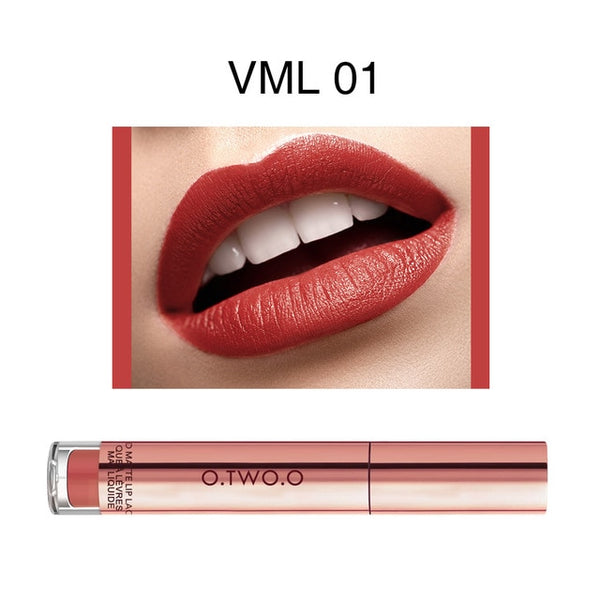 High Quality Liquid Lipstick Waterproof Long Lasting Matte Lip Gloss Makeup