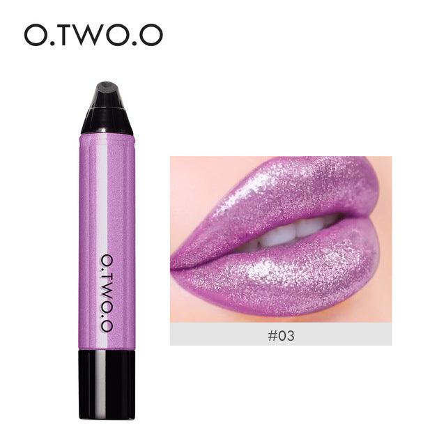 Makeup Glitter Lip Gloss Matte Lipgloss Waterproof Red Liquid Lipstick