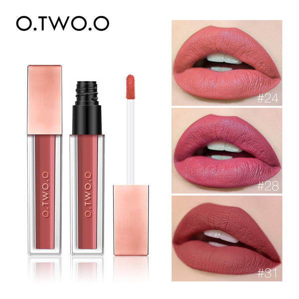 NEW Matte Lip Gloss Moisturizer Waterproof Smooth Long Lasting 12 Color