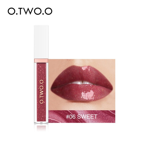 High Quality Mirror Glass Lip Gloss Moisturizing Light Gel No Sticky Shimmer Lipstick Liquid Makeup 7 Color