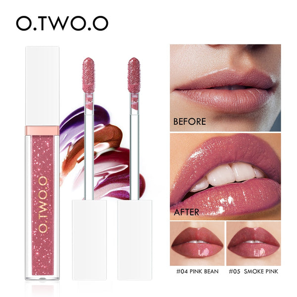 High Quality Mirror Glass Lip Gloss Moisturizing Light Gel No Sticky Shimmer Lipstick Liquid Makeup 7 Color