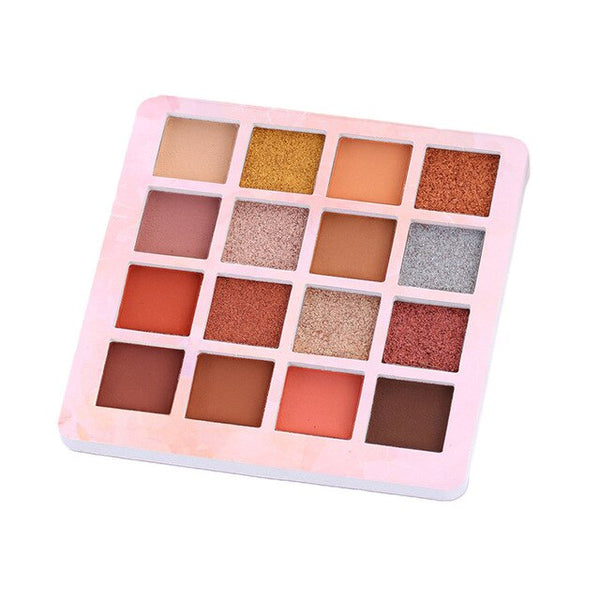 Palette ombre à paupières nue De marque Cmaadu 16 couleurs fard à paupières scintillant mat poudre De paillettes imperméable à l'eau