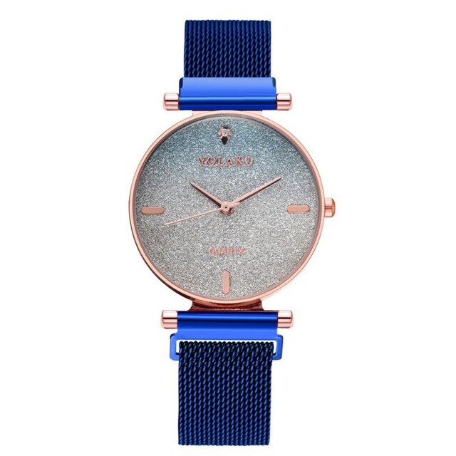 Personality Magnet Ladies Bracelet Watch Star