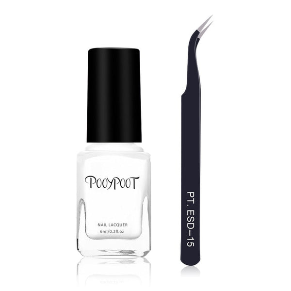 Pooypoot décoller le manteau de Base de bande liquide pour la Protection de vernis à ongles