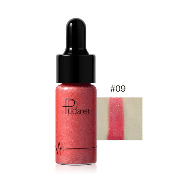 Pudaier 12Colors Liquid Highlighter Concealer Professional Makeup Surligneur Maquillage Iluminador Bronzer Shimmer Brighten