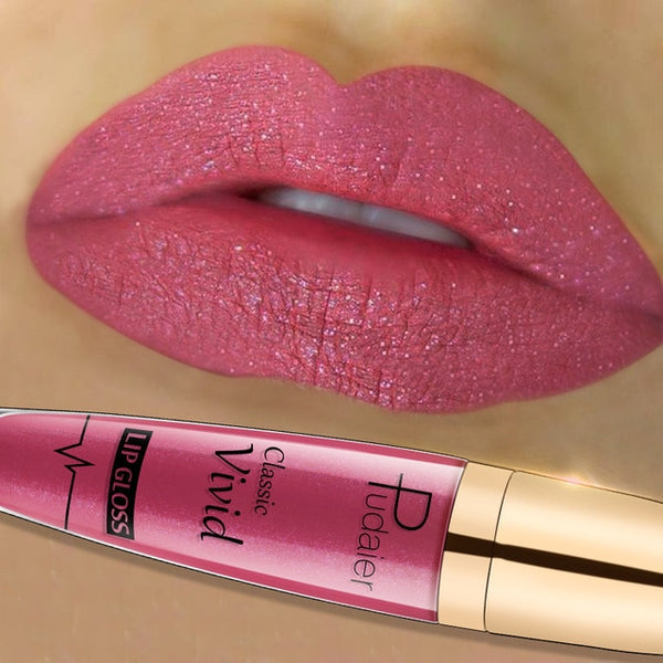 New  18Colors 5ML Pearl Shining Stars Diamond Glitter Liquid Lipgloss Beauty