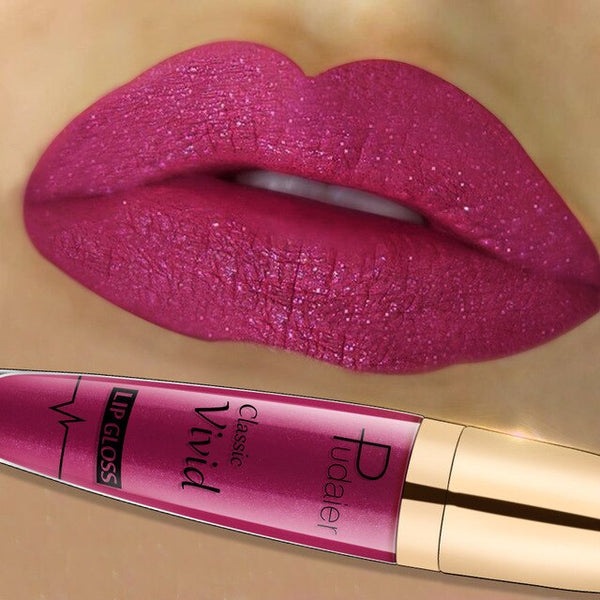 New  18Colors 5ML Pearl Shining Stars Diamond Glitter Liquid Lipgloss Beauty