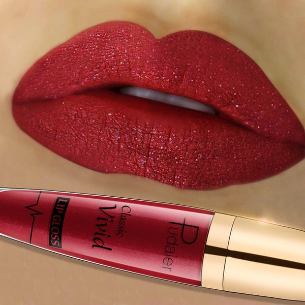 New  18Colors 5ML Pearl Shining Stars Diamond Glitter Liquid Lipgloss Beauty