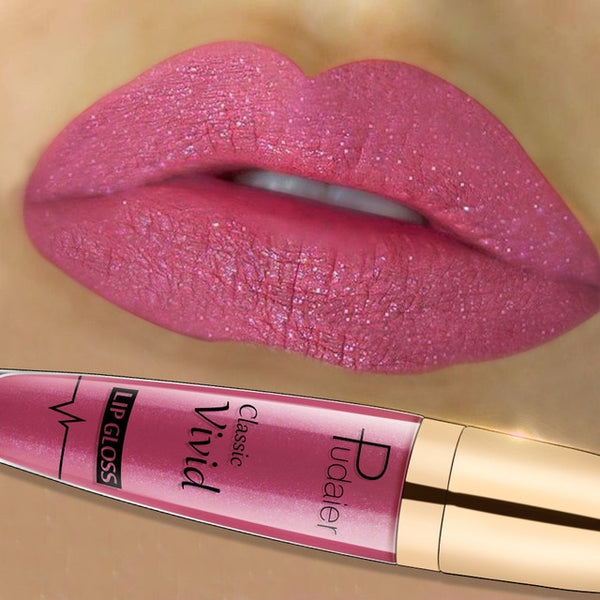New  18Colors 5ML Pearl Shining Stars Diamond Glitter Liquid Lipgloss Beauty