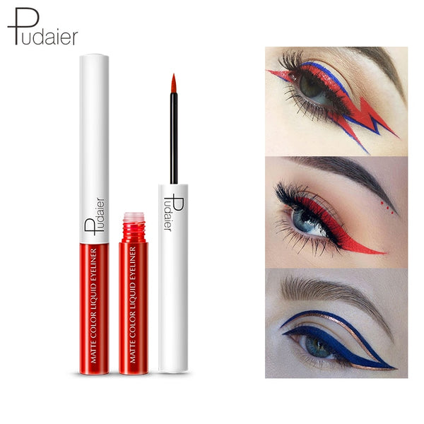 1PC 15 Colors Matte Liquid Eyeliner Eye Liner Eyeshadow Pencil Waterproof Makeup Long Lasting