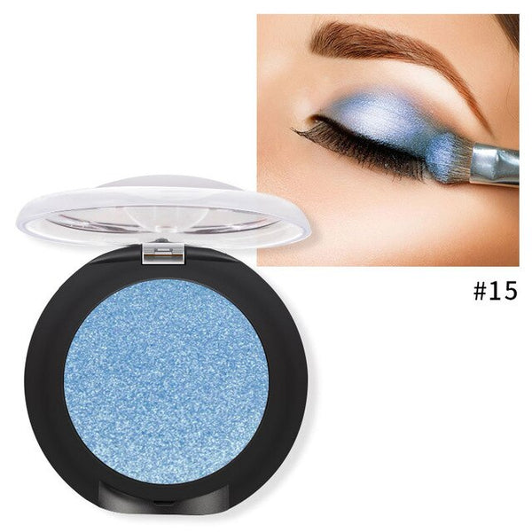 Pudaier 1PC 20Colors Glitter Palette Eyeshadow Powder Matte Brush Eye Shadow Pallete Makeup Pigments Maquiagem Beauty Nudes