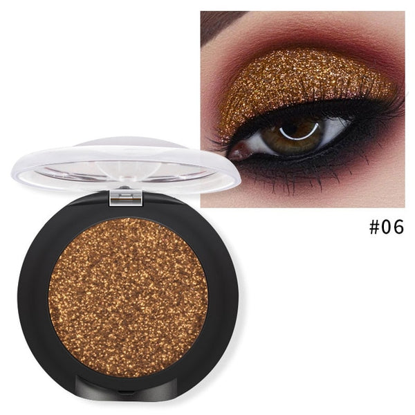 Pudaier 1PC 20Colors Glitter Palette Eyeshadow Powder Matte Brush Eye Shadow Pallete Makeup Pigments Maquiagem Beauty Nudes