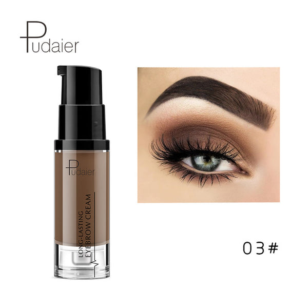 Pudaier 1PC 6 Colors Eye Brow Pencil Waterproof Lapiz Cejas Cosmetics Crayon Sourcil Natural Paint Eyebrow Gel Makeup