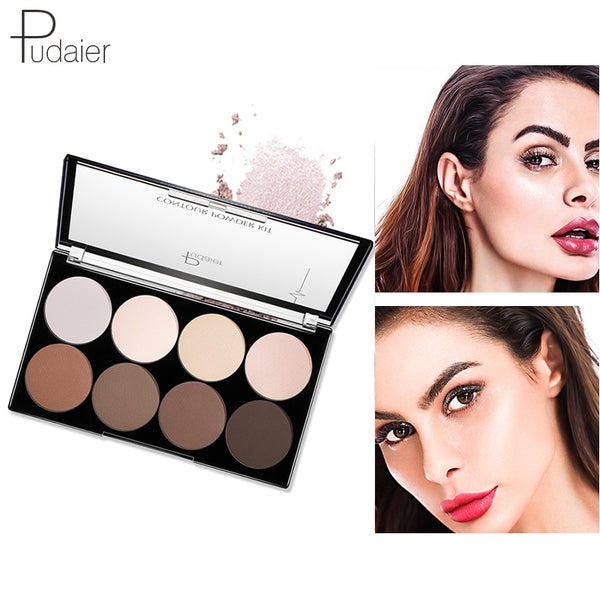 Pudaier 1PC Loose Face Setting Powder Brighten Shimmer Makeup Polvos Maquillaje Poudre Visage Maquillage Matte Cosmetic