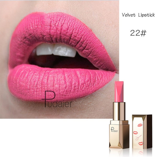 NEW Matte Lipstick Waterproof Makeup 26 sexy colors