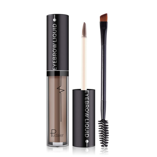 4 Colors Liquid Eyebrow with Brush Waterproof Eye Natural Beauty Makeup