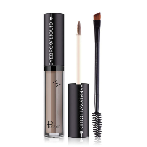 4 Colors Liquid Eyebrow with Brush Waterproof Eye Natural Beauty Makeup