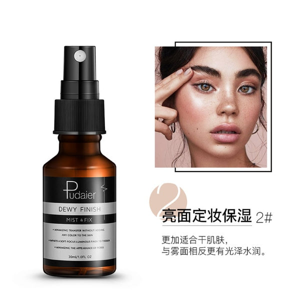 Face Spray Professional Fix Mist Matte Dewy Finish Moisturizing Toner Spray Makeup Setting Spray Oil-control