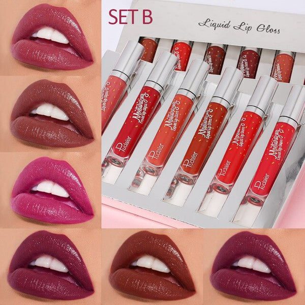 Lipstick Long Lasting for Lip Makeup 12 Colors Liquid Lipstick