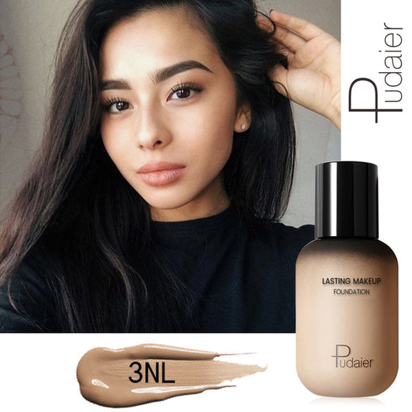 New Professional Face Foundation Makeup Full Coverage Liquid Foundation Cream Matte Foundation Base Face Concealer Cosmetic