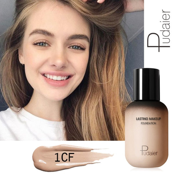 New Professional Face Foundation Makeup Full Coverage Liquid Foundation Cream Matte Foundation Base Face Concealer Cosmetic