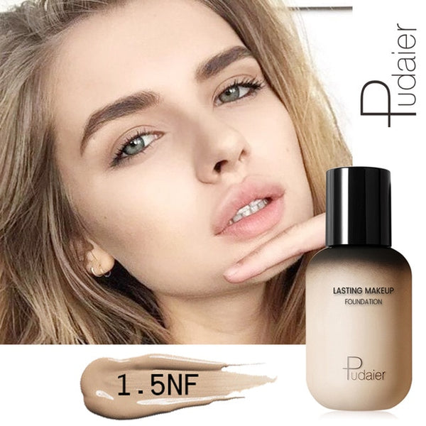 New Professional Face Foundation Makeup Full Coverage Liquid Foundation Cream Matte Foundation Base Face Concealer Cosmetic