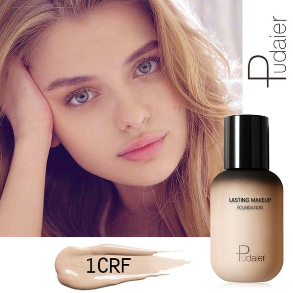 New Professional Face Foundation Makeup Full Coverage Liquid Foundation Cream Matte Foundation Base Face Concealer Cosmetic