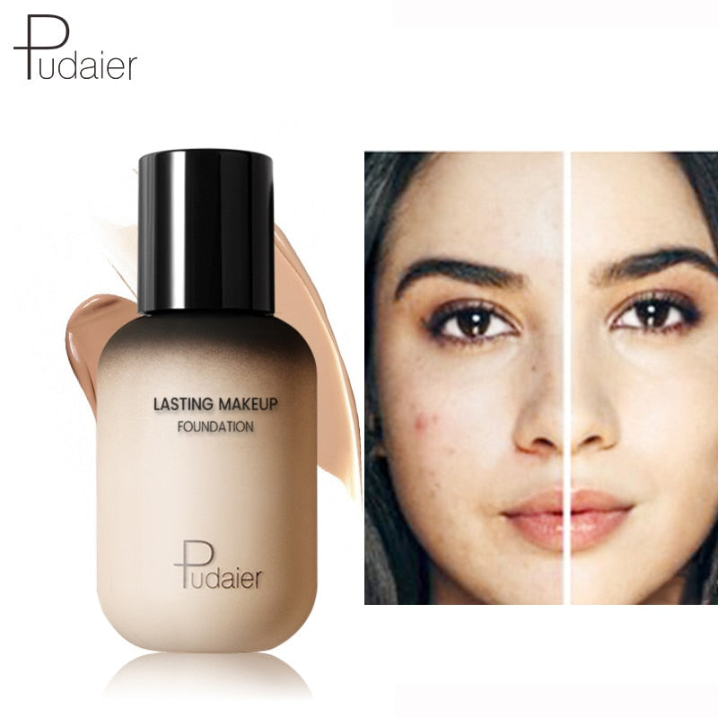 New Professional Face Foundation Makeup Full Coverage Liquid Foundation Cream Matte Foundation Base Face Concealer Cosmetic