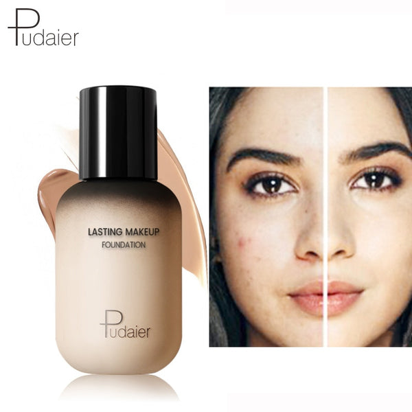 New Professional Face Foundation Makeup Full Coverage Liquid Foundation Cream Matte Foundation Base Face Concealer Cosmetic