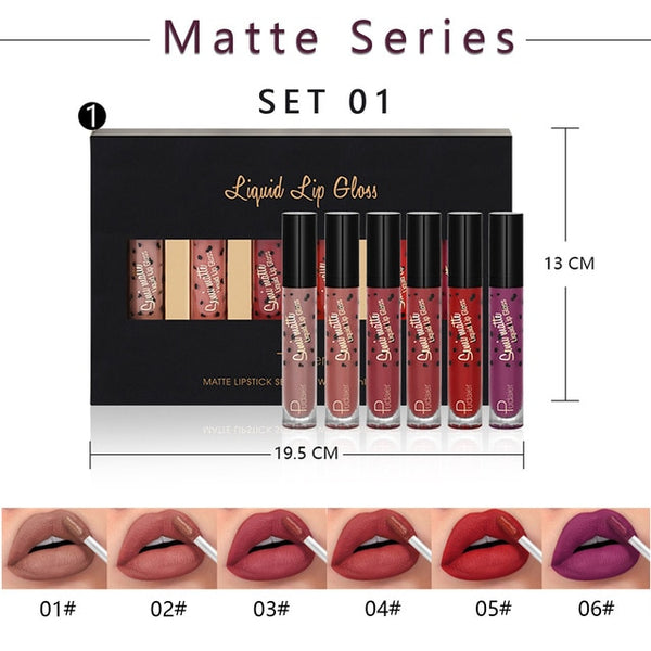 New Semi Matte Lipstick Long Lasting for Lip Makeup 12 Colors