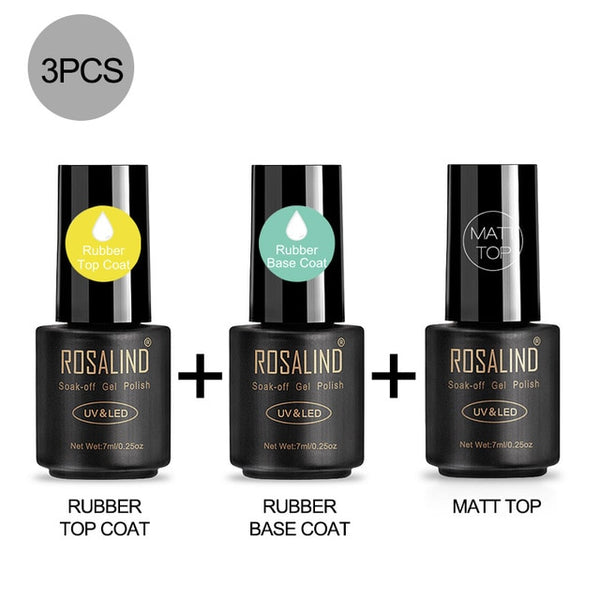 7ML Matt Gel Top Coat Gel For nail art UV Soak-Off Dull Frosted Surface Permanent Gel varnishes