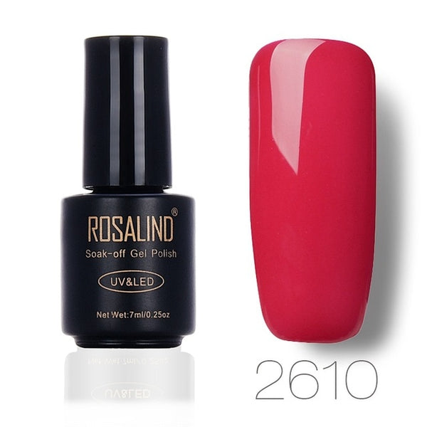 NEW 7ML RED Color Series Nail Gel Polish UV LED Soak off Gel Nail Polish