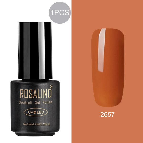 7ml Gel Polish Nail Art Gel Nail Polish Set For Manicure Soak Off White Primer Semi Permanent UV Gel Hybrid Lacquer