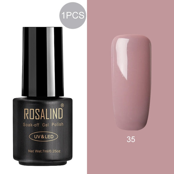 7ml Gel Polish Nail Art Gel Nail Polish Set For Manicure Soak Off White Primer Semi Permanent UV Gel Hybrid Lacquer