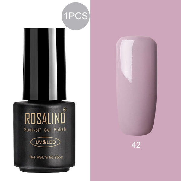 7ml Gel Polish Nail Art Gel Nail Polish Set For Manicure Soak Off White Primer Semi Permanent UV Gel Hybrid Lacquer