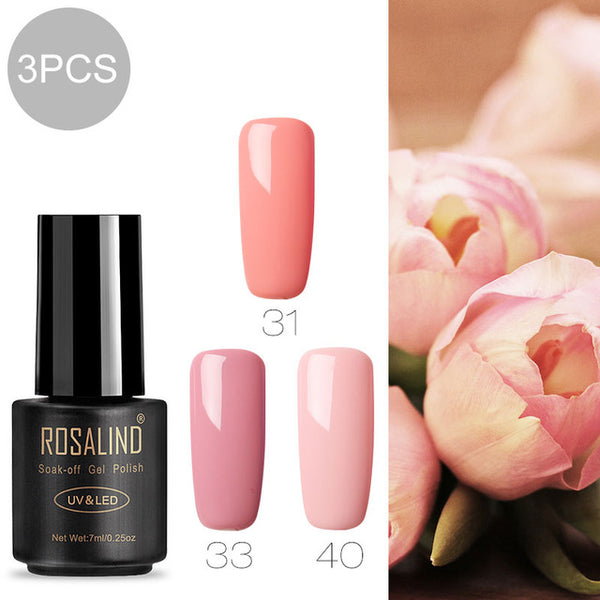 7ml Gel nail polish Hybrid manicure Set For Poly gel painting art UV LED Lamp nail Gel