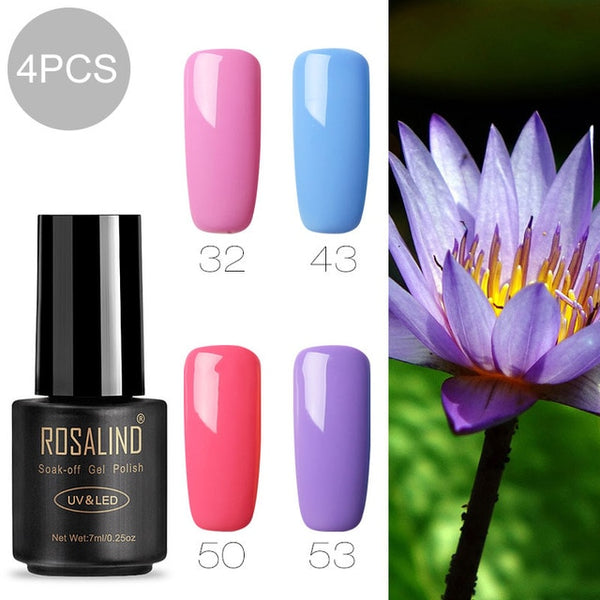 7ml Gel nail polish Hybrid manicure Set For Poly gel painting art UV LED Lamp nail Gel