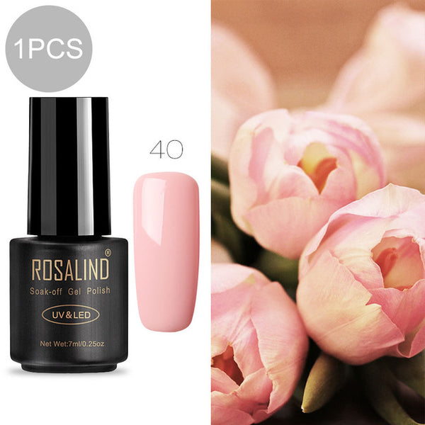 ROSALIND 7ml Gel nail polish Hybrid manicure Set For Poly gel painting art UV LED Lamp nail Gel Varinishes