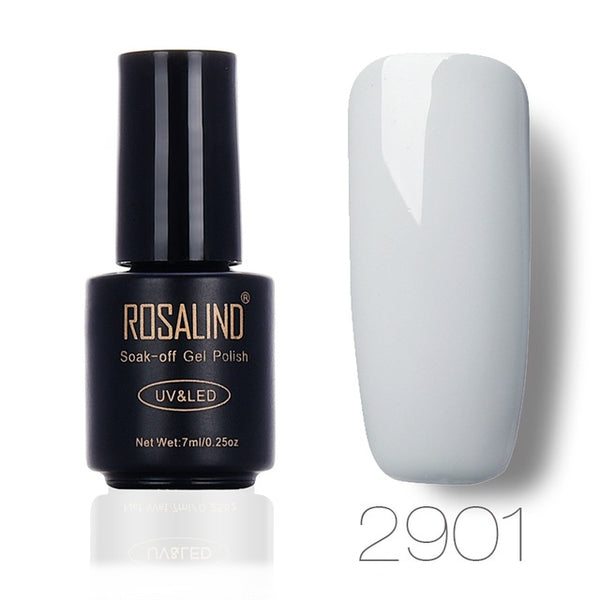 ROSALIND Gel 1S 7ML Gray Color Series Gel Nail Polish Magic Professional Varnish Soak Off UV Led Long-Lasting Nail Art Lacquer