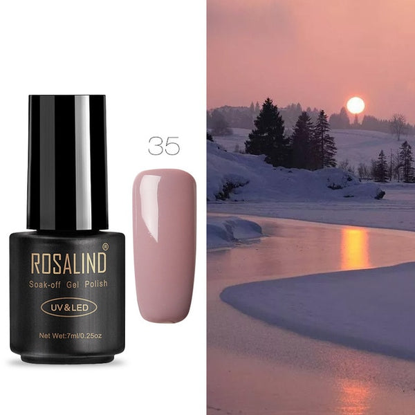 Nail Gel Polish 7ML Hybrid Nail Art Semi Permanent gel varnishes Soak Off Top White Gel Lacquer