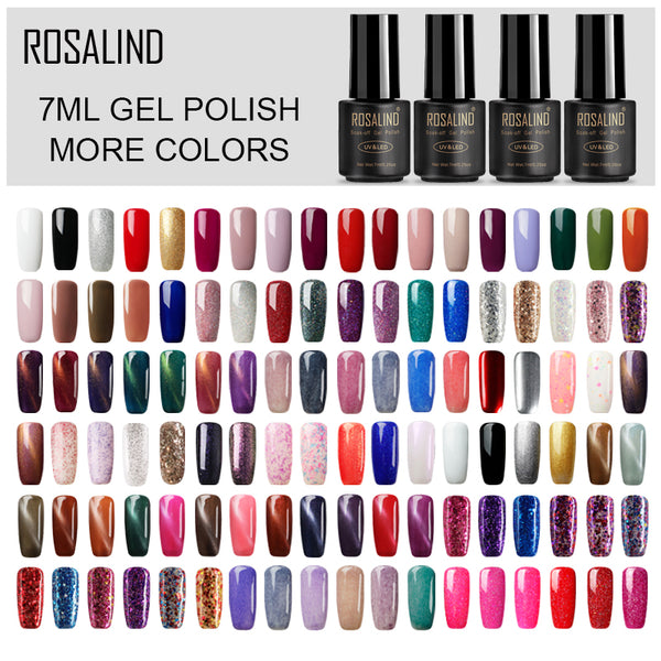 Nail Gel Polish 7ML Hybrid Nail Art Semi Permanent gel varnishes Soak Off Top White Gel Lacquer