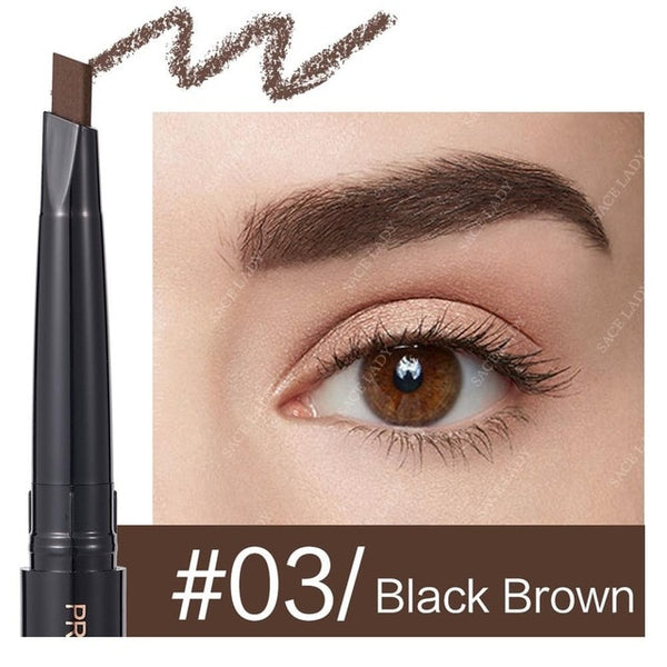 SACE LADY Eyebrow Pencil Waterproof Makeup 4 Colors Natural Brow Pen Make Up Long Lasting Paint Eye Pencil Brown Black Cosmetics