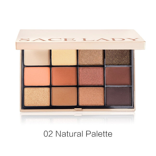 SACE LADY Eyeshadow Palette Make Up Glitter Matte Eye Shadow Makeup Shimmer Pigmented Professional Nude Palette Natural Cosmetic